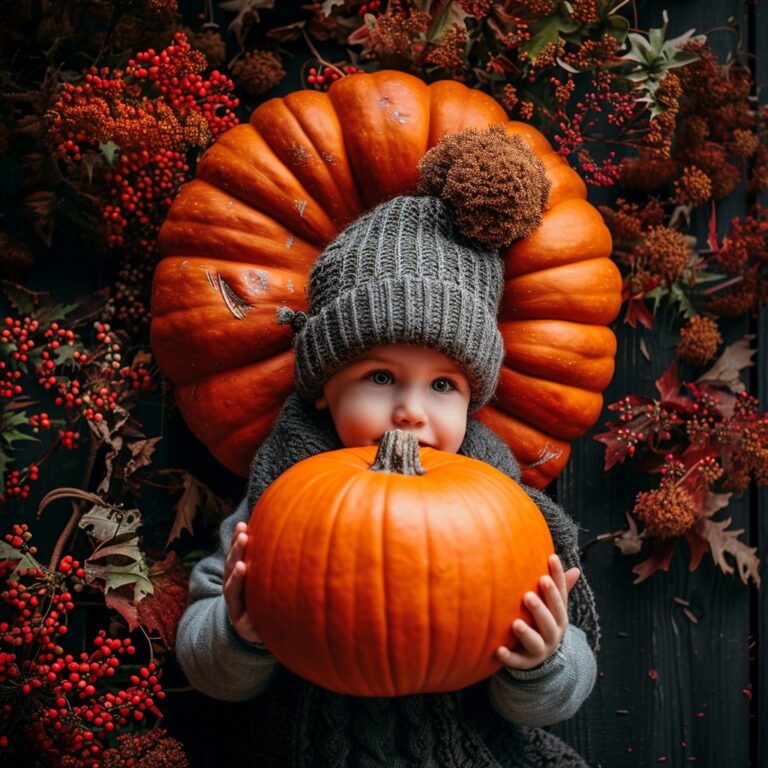 Funny Fall Baby Picture Ideas